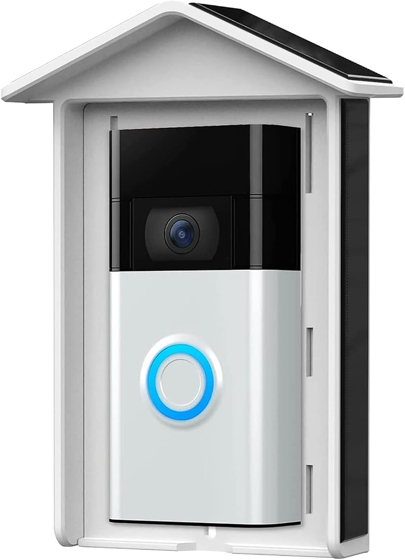 XTU Solar Charger for Ring Doorbell and Battery Cameras Solar Waterproof