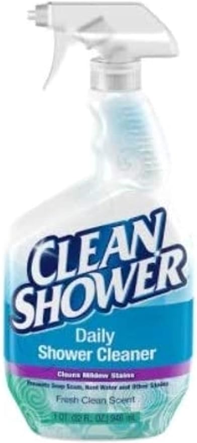 Amazon Com 2 Pk Scrub Free Clean Shower Daily Shower Cleaner 32 Fl Oz 64 Fl Oz Total Health Personal Care