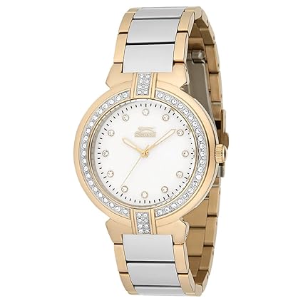 SLAZENGER Womens Round Dial Analogue Watch-SL91085302