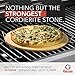 Cordierite Pizza Stone Cooking Kit with Pizza Cutter - 13