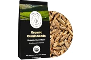 Tribal Trail Cumin Seeds Organic (Whole) | 4.02 oz | USDA Organic & Non-GMO | Indian Origin | Recyclable Kraft Bags | Best for Cooking, Seasoning & Spice Blends