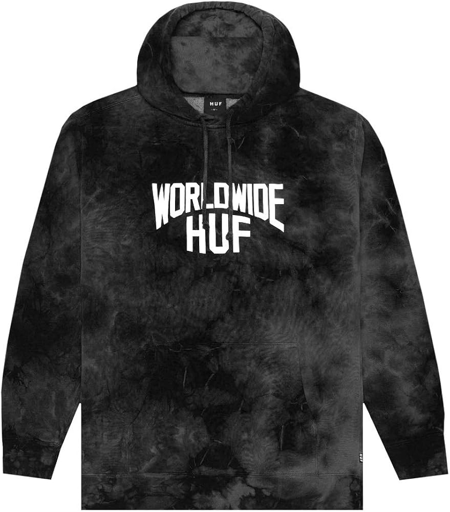 huf worldwide tie dye hoodie