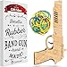 Isottcom Rubber Band Guns | Boys Toys for Outdoor Indoor Game | Wooden Toy Guns | Best Gift for Men | Wooden Pistol for Shooting Game | Kids Toys for Pretend Play | Gag Gift | Toy Gun (Beretta)