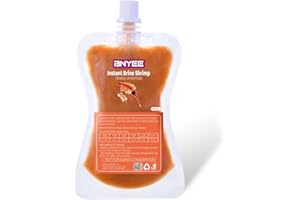 BNYEE Instant Baby Brine Shrimp - Non-Living Fry/Larvae Fish Food, Also Suitable for Small Fish, Corals, Jellyfish, Seahorses, and Invertebrates