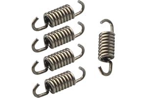 TorSor 5 Pack Lawn Mower Clutch Spring Replacement Tension Springs for STRIMMER Gasoline Brush Cutter Trimmer Kit Grass Mower Lawnmower Chainsaw 43CC 49CC 52CC Spare Parts CG430 520 1E40F-5 44-5