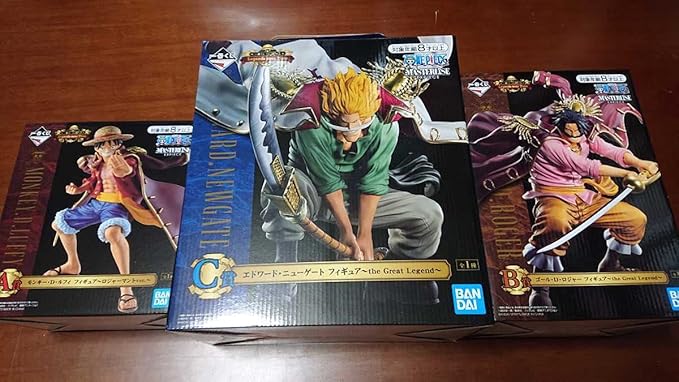Amazon Co Jp 一番くじワンピースlegends Over Time A賞ルフィ B賞ゴールドdロジャーc賞白ひげエドワードニューゲート フィギュア ホビー 通販