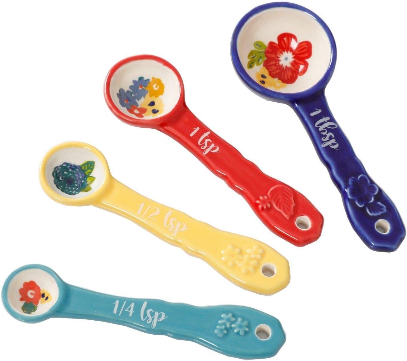 The Pioneer Woman Measuring Spoons Dazzling Dahlias
