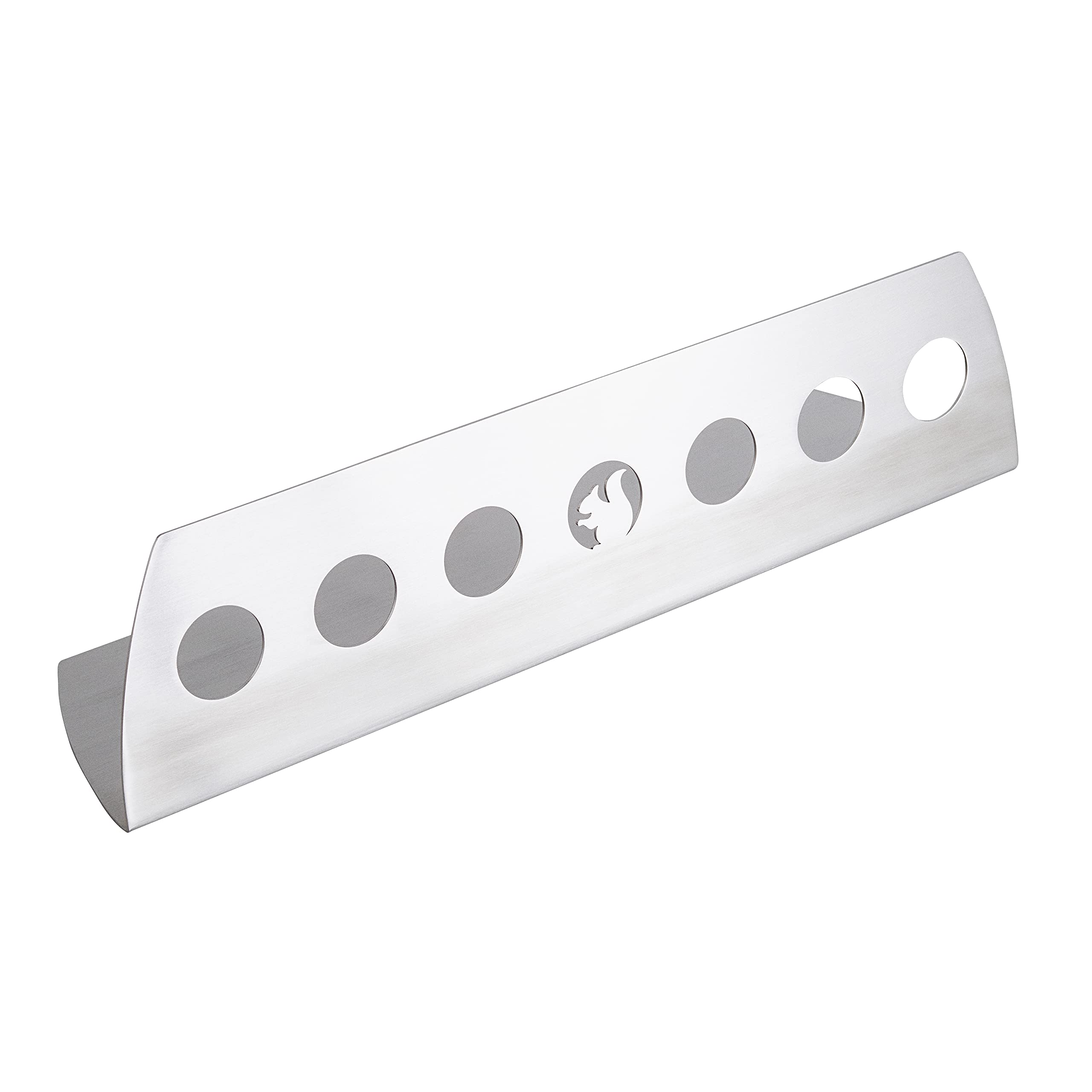 Morsø Fire Divider, Made from Stainless Steel, Accessory for Pizza Oven and Outdoor Oven, 40 cm wide, Black