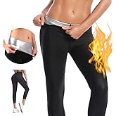 Nano Hertz Sauna Sweat Shapewear Shorts Leggings Pants Workout Weight Loss Lower Body Shaper Sweatsuit Exercise Fitness Women