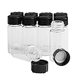 Kesell 10ml Glass Vials with Screw Caps - Small