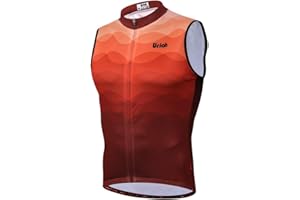 Uriah Men's Cycling Vest Reflective with Rear Zippered Bag