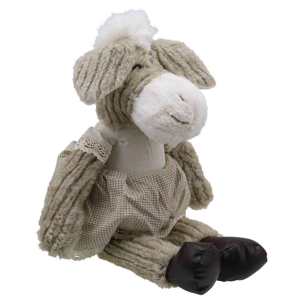 Wilberry - Dressed Animals - Mrs Donkey Soft Toy - WB005408