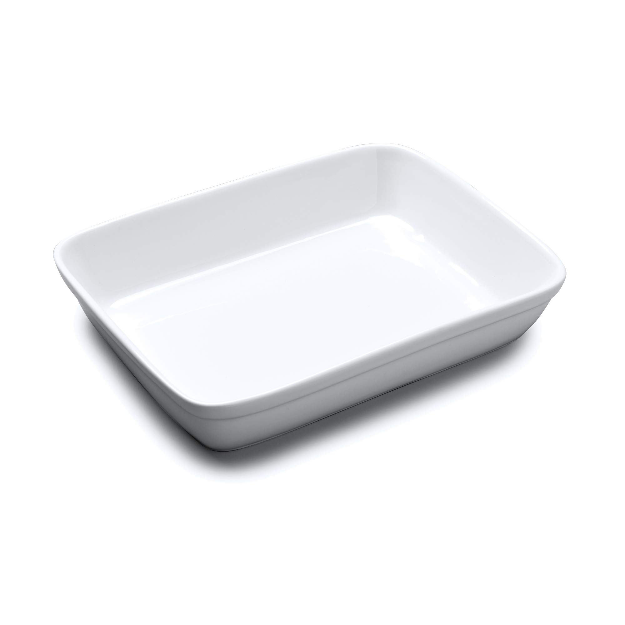 WM Bartleet & Sons 1750 T400 Traditional Porcelain Small Lasagne and Baking Dish (26x20cm) – White