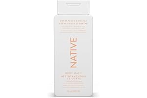 Native Sweet Peach & Nectar Body Wash, 532 mL