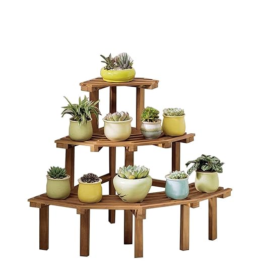 JIA JIA HOME Drinnen draußen Blumentreppen 3tierLeiterBlumen