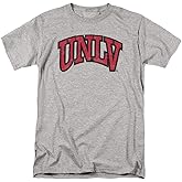 UNLV Official Distressed Primary Logo Unisex Adult T Shirt