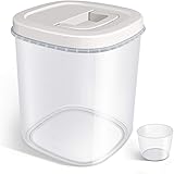 Airtight Food Storage Container - 20 Lbs Rice Container Bin with Measuring Cup - Cereal Container Dispenser for Rice…
