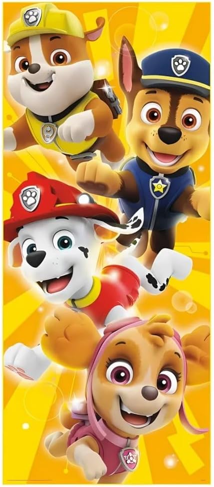 Wall Décor - Paw Patrol Door Multicolor Poster - 27