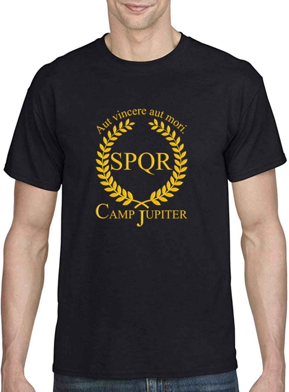Camp Jupiter SPQR Half Blood Percy Jackson_WZ3676 TShirt for Men Tshirt 100 Baumwolle, Grafik