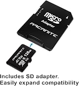 ARCANITE 128GB microSDXC Memory Card with SD Adapter UHS I A1 V30 4K view 6