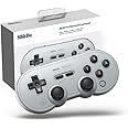 8Bitdo SN30 Pro Wireless Bluetooth Controller with Joysticks, USB-C Cable Gamepad for Mac PC Android Nintendo Switch Windows MacOS Steam