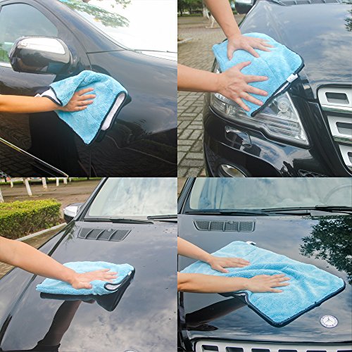 GTF Microfibre Car Cleaning Cloths 16 x 24 Large Microfibre Car Cloth