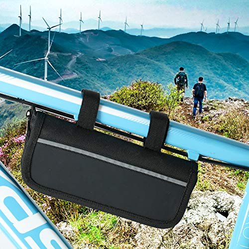 Yaesport Bike Repair Tool, Multifunction Bicycle Mechanic Fix Tools with Mini Pump, Tire Tube Patches, Tire Levers and Handy Bag, Practical Cycling Fix Tool Kit for Road Bike Maintenance,Bicycle Pump