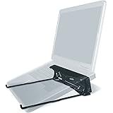 GPG2 ノートパソコン用 折りたたみ 軽量 スタンド ノートPC 持ち運び デスク MacBook対応 熱対策 (ブラック)