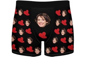 Custom Boxers for Men Custom Boxers with Face Funny Underwear Customized Underwear Personalized Gifts for Boyfriend Husband