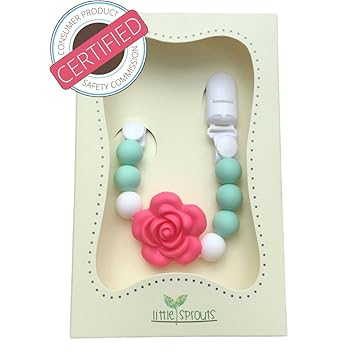 baby teether clip