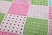 Stitching Polka Dot Floral Patchwork Bed spread Quilts Set for Girls Children Kids 2 Pieces Twin