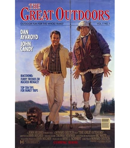 Amazon.com: The Great Outdoors Poster, Fun for Everyone, 1980's