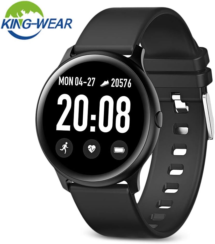 KingWear KW19 Smart Watch 1.3 inch HD Screen Remote Camera Bracelet Sports Wristband
