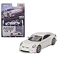 Diecast Collectibles Model Car Compatible with Mini GT 1:64 Porsche 911 (992) GT3 Touring Crayon Limited Edition MGT00675