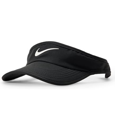 Dri-FIT AeroBill Women\'s Visor, Adjustable, Breathable, Sweat-Wicking, Sun Dri-Fit Aerobill Visor by Nike at Amazon Women main image 2