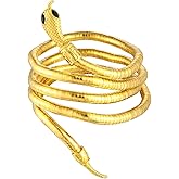DOLLESS Bendable Snake Necklace for Women Flexible Adjustable Snake Bracelet Choker Halloween Gifts