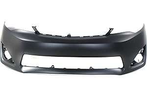 Evan Fischer Front Bumper Cover Compatible With 2012-2014 Toyota Camry Primed