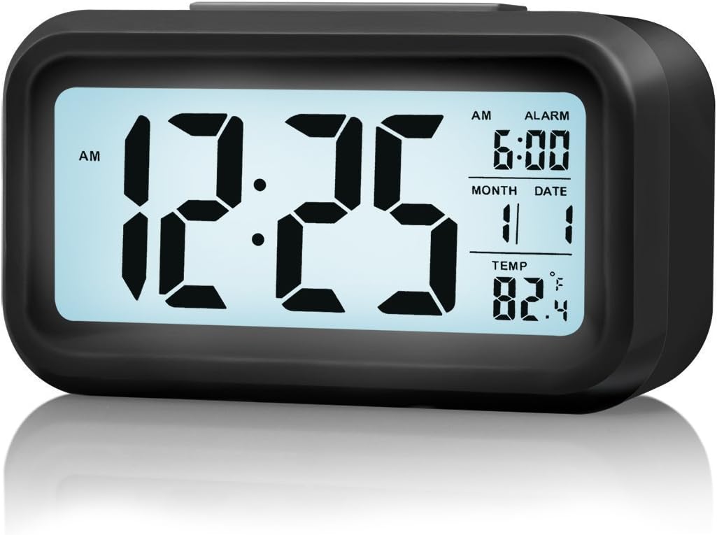 Amazon.de: Protech Wecker Digitaluhr Reise-Wecker Mit Kalender 