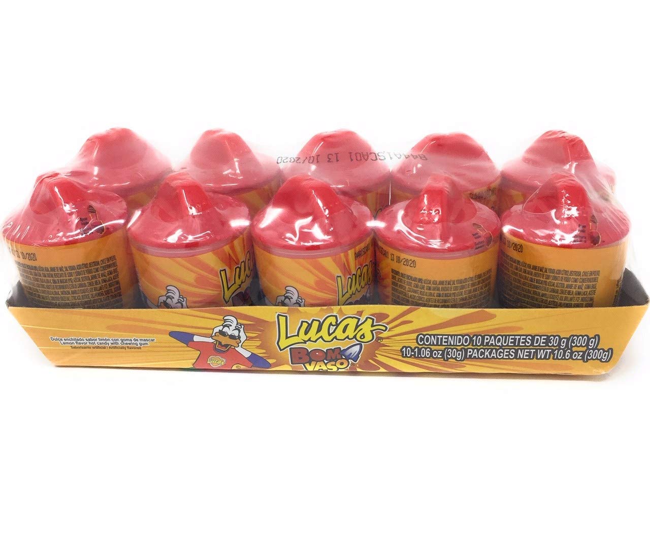 Photo 1 of Bomvaso Lemon Spicy Soft Candy 10ct