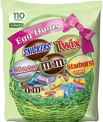 MARS Chocolate & More Easter Spring Candy Variety Mix 35.8-Ounce 110-Piece Bag