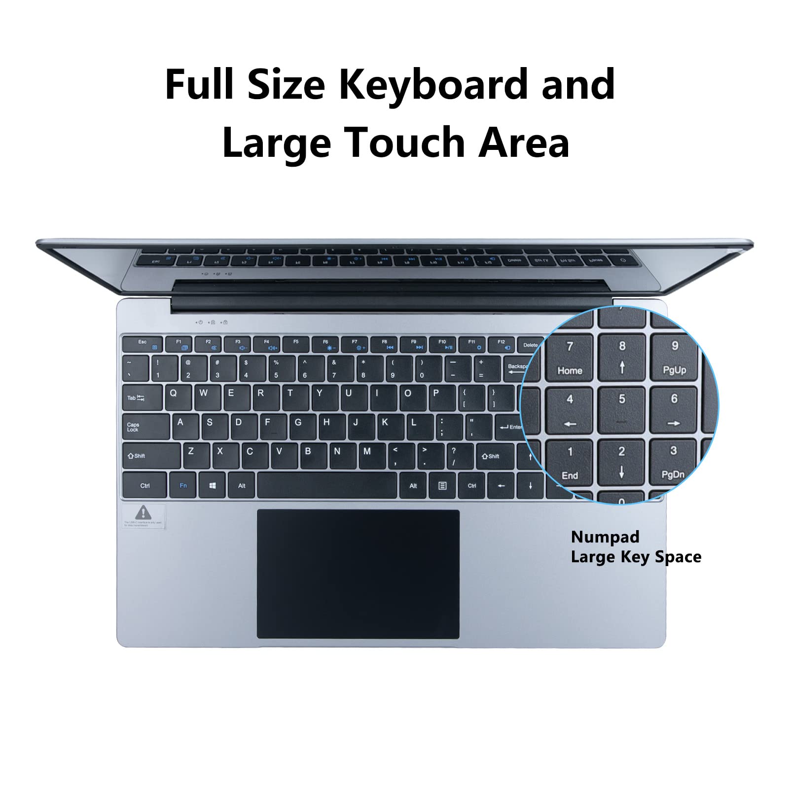 Maypug Laptop Computer 15.6''1080P IPS Full HD Laptop,12GB DDR4 512GB SSD Quad-Core Intel Celeron N5095 Processors USB 3.0,Up to 2.9Ghz,Bluetooth 4.2,2.4G/5G WiFi., Silver, MP1502