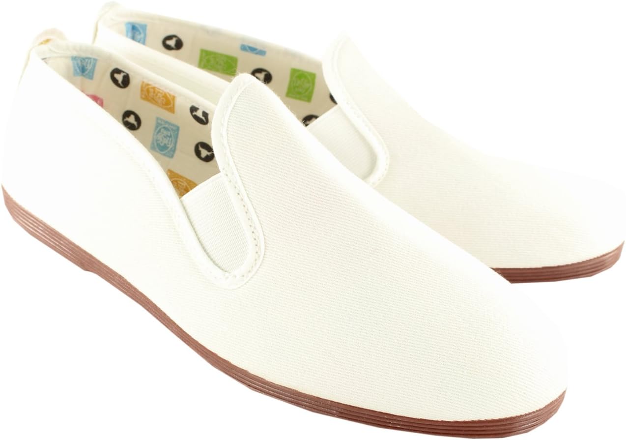 Mens Flossy Kung-Fu Arnedo Slip On Canvas Summer Flat Espadrilles Shoes