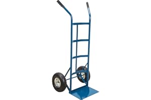 KLETON - All-Welded Hand Truck, Dual Handle, Steel, 46" Height, 600 lbs. Capacity Each