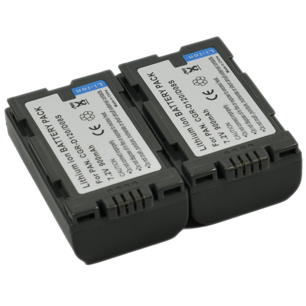 BTBAI 2x CGR-D120 Battery for CGRD120 CGA-D07S CGP-D110 CGR-D08 D08R CGR-D08S CGR-D120T VW-VBD21 VW-VBD40 AJ-PCS060G DZ-MX5000 NV-GS4 DB1 GX7 GX7K M20 MD9000 MG3 RX33EG PV-BP8 D401 DBP8 Camera k1a