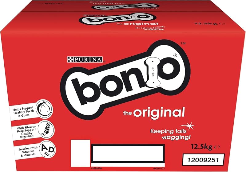 Bonio Original Dog Biscuits 12.5kg Brand Bonio Oven-Baked