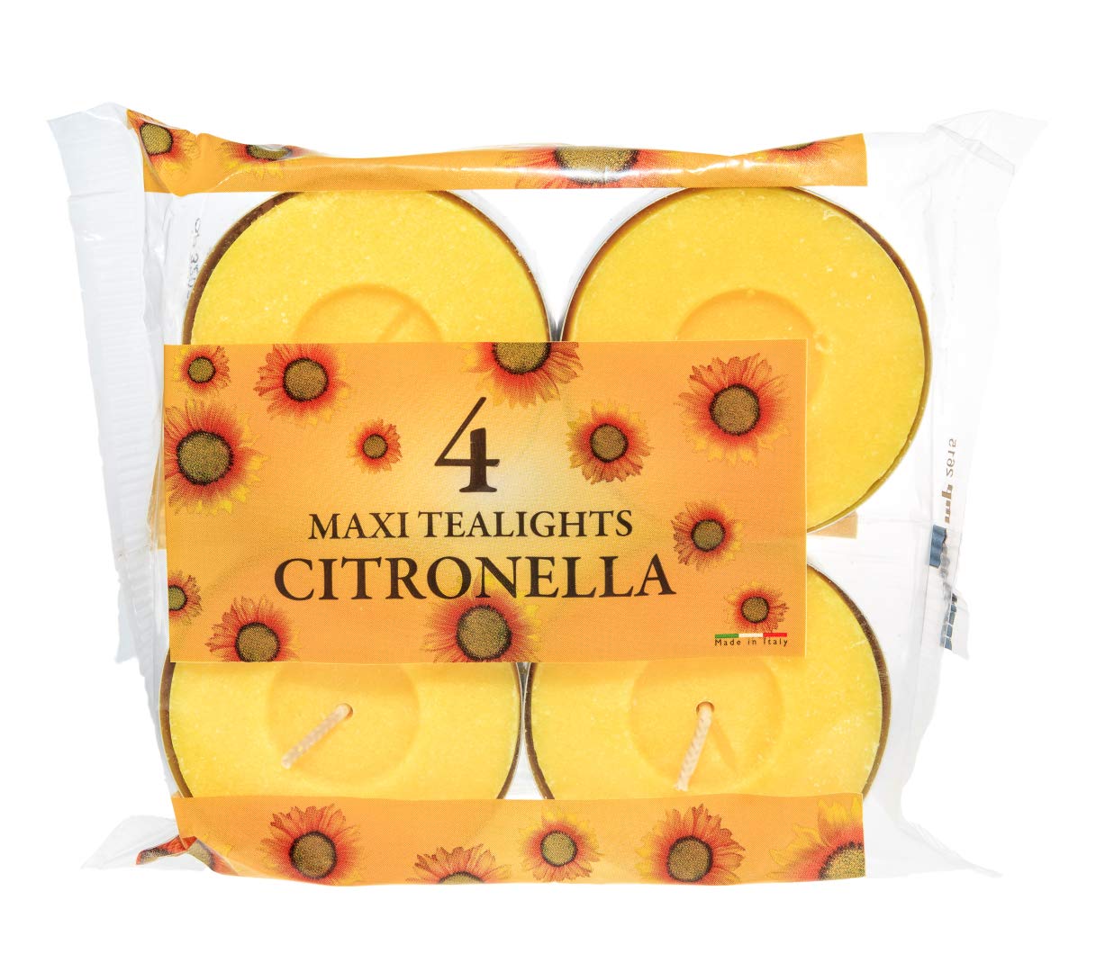 Prices Candles Citronella Maxi Tealights Pack 4