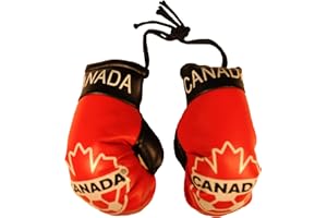 CANADA National Soccer Team Logo Mini BOXING GLOVES .. New
