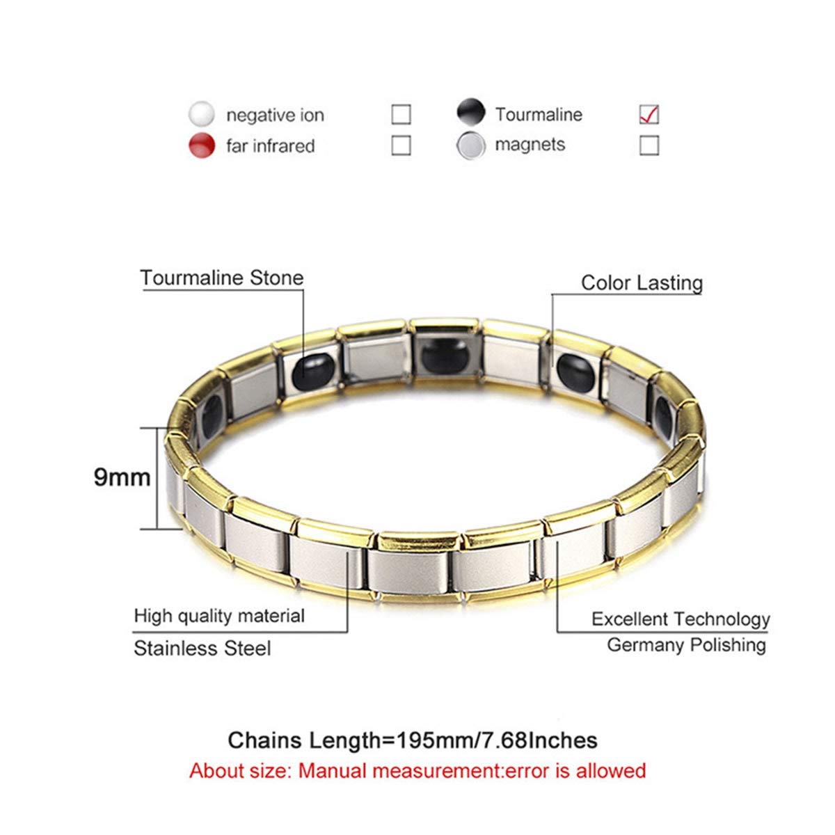 Abrray Therapy Bracelet for Arthritis Pain Relief
