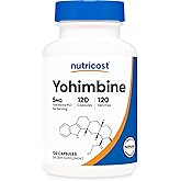Nutricost Yohimbine HCl 5mg, 120 Capsules - Gluten Free and Non-GMO