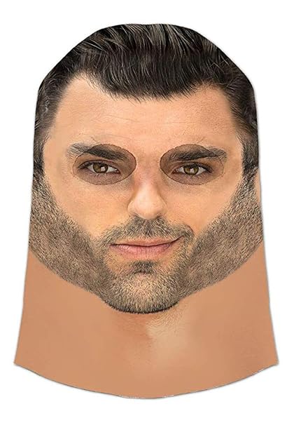 Faux Real Unisex Adults Pretty Boy Mask White One Size